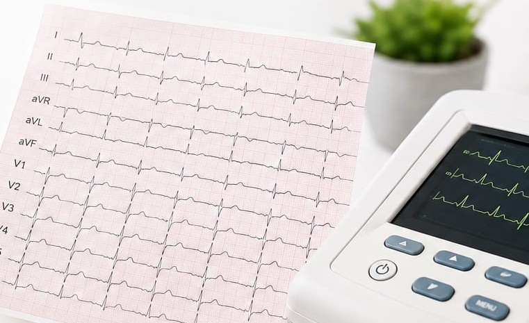 12-lead ECG report and portable ECG monitor in Surat
